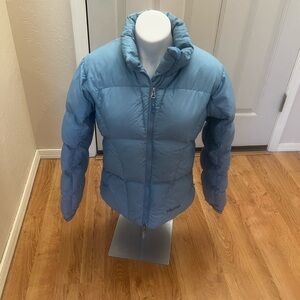 Marmot Women's Light Blue Puffer Coat